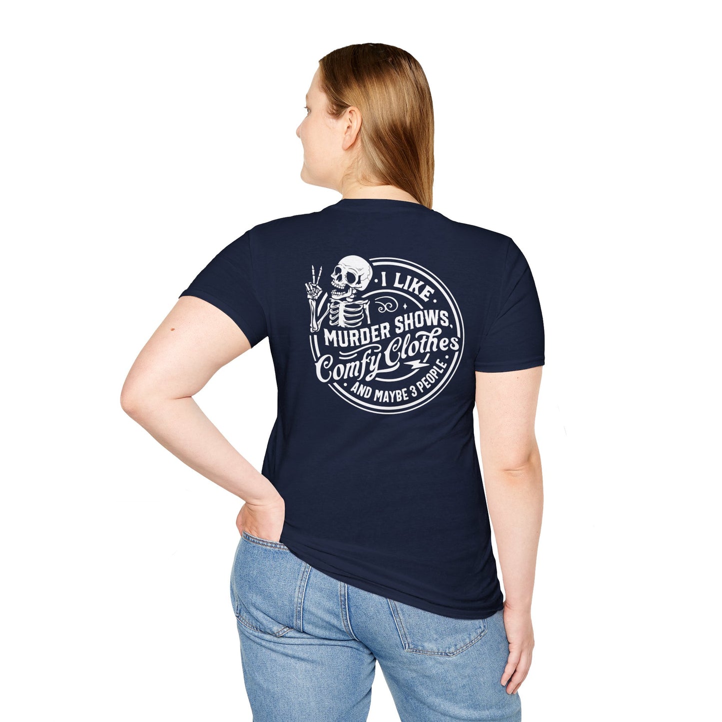 I LIKE MURDER SHOWS T-SHIRT