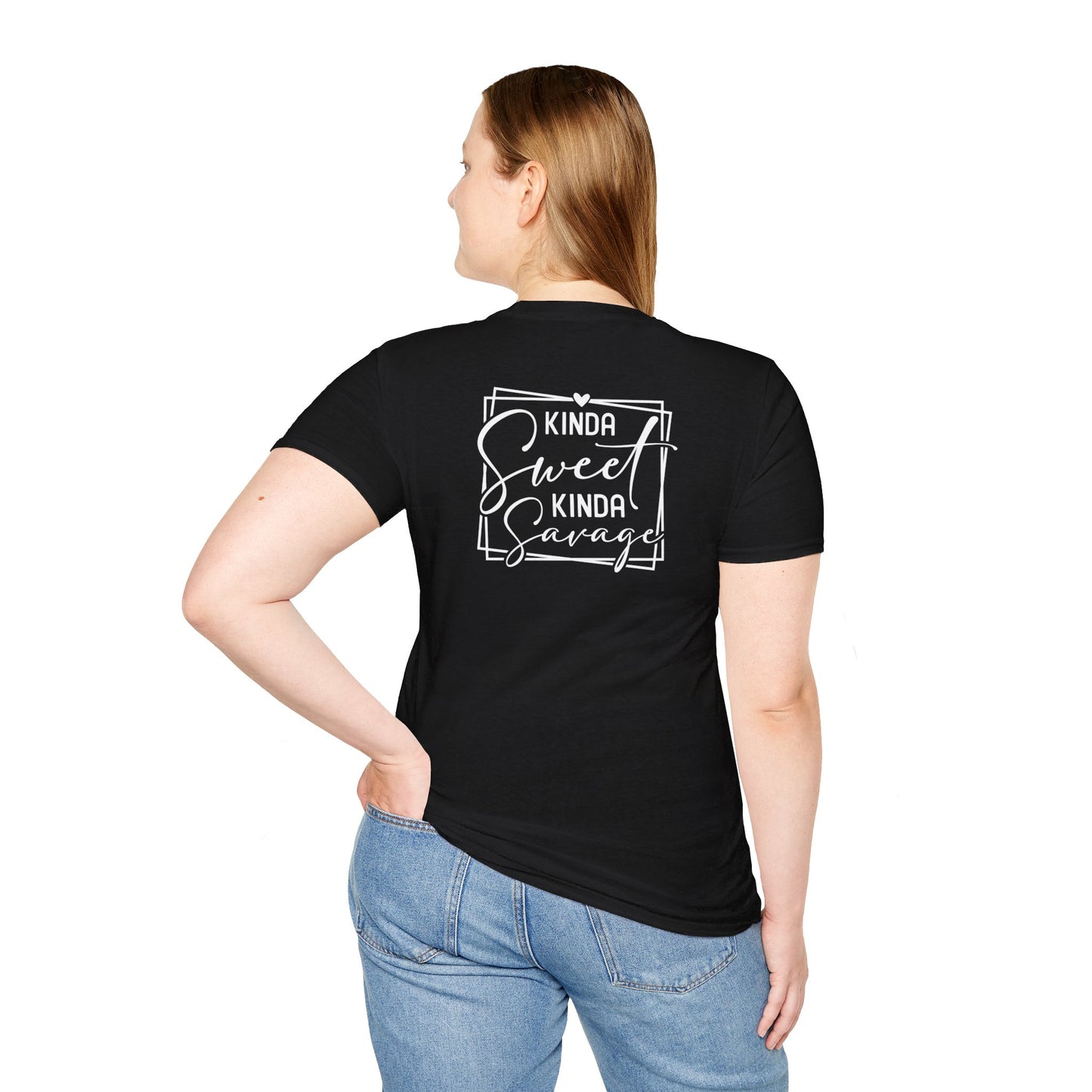 KINDA SWEET, KINDA SAVAGE T-SHIRT