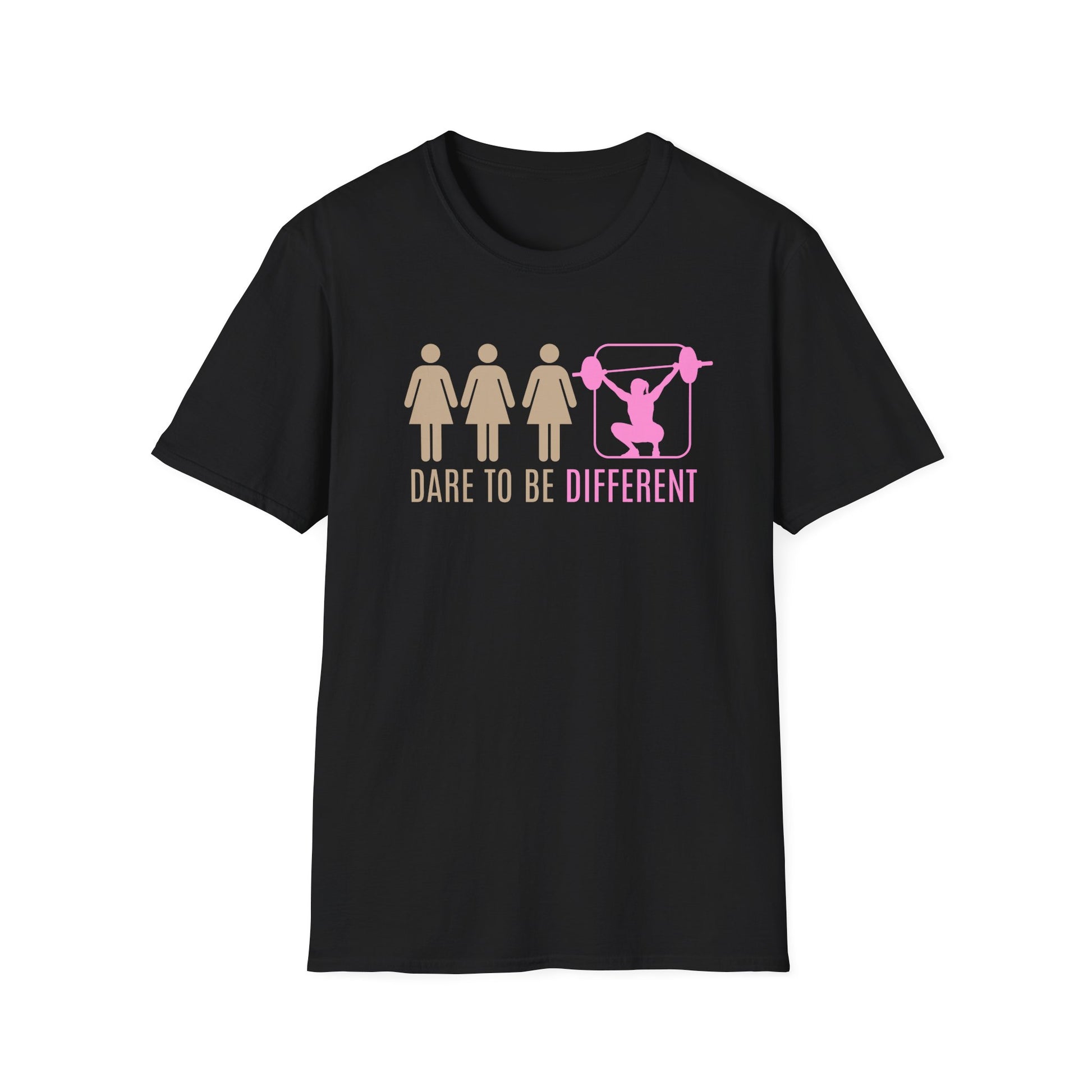 BE DIFFERENT SNATCH T-SHIRT