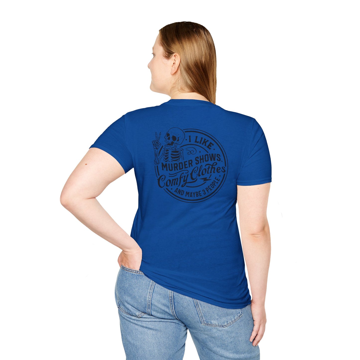 I LIKE MURDER SHOWS T-SHIRT