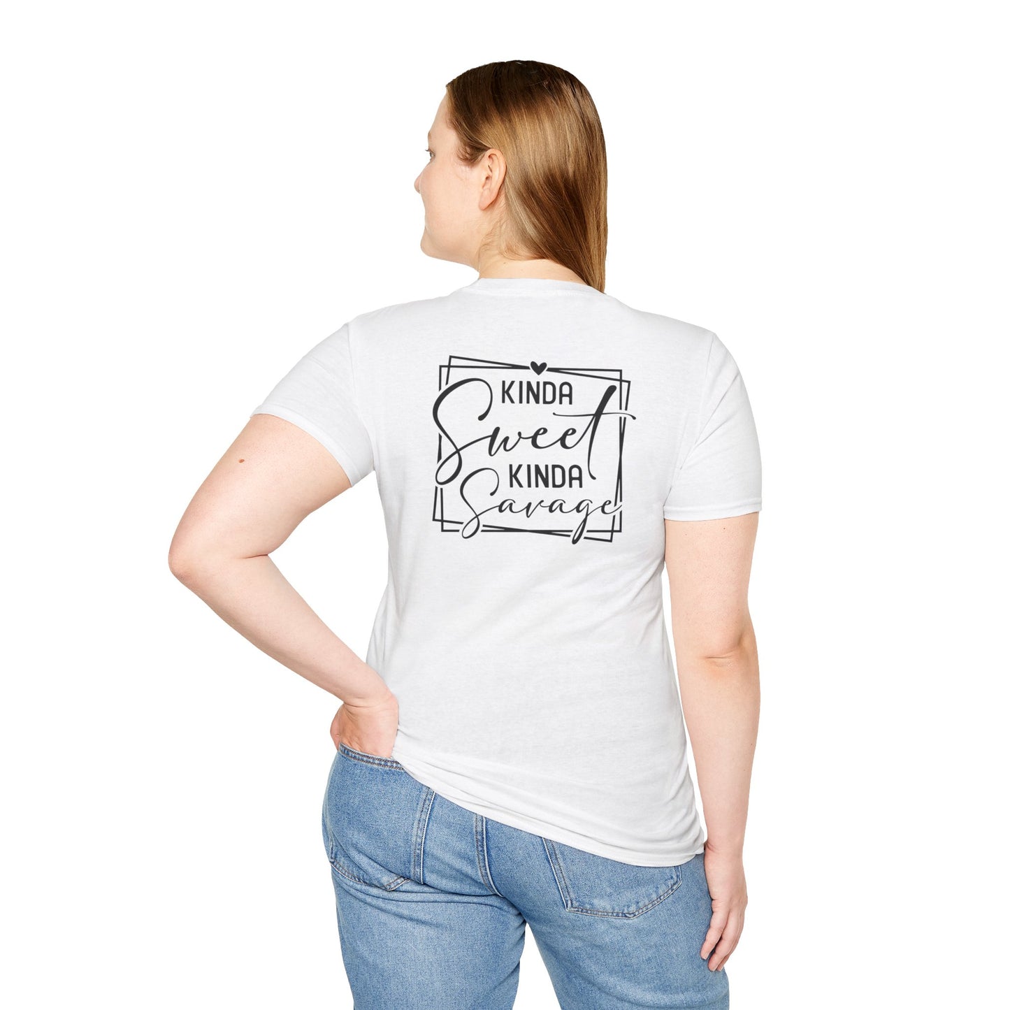 KINDA SWEET, KINDA SAVAGE T-SHIRT