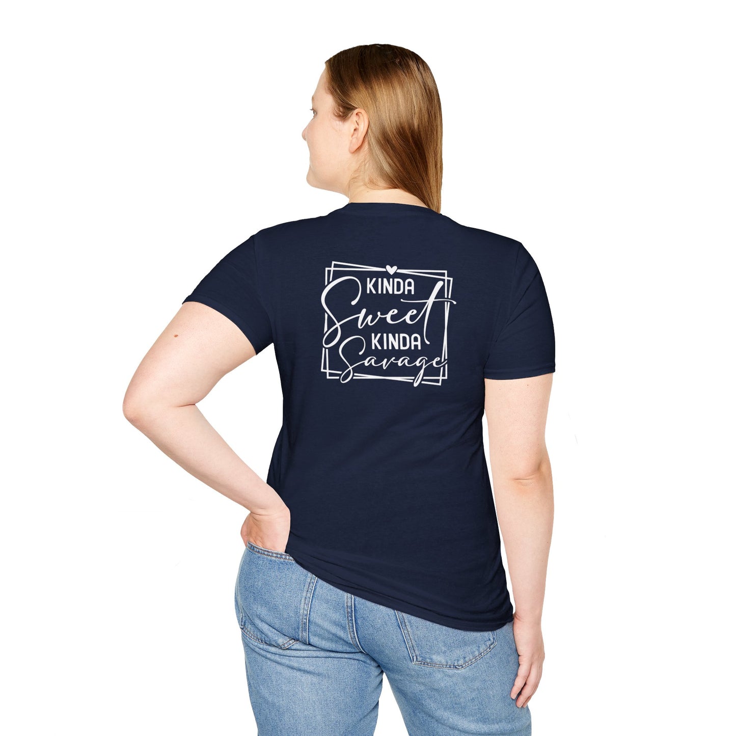 KINDA SWEET, KINDA SAVAGE T-SHIRT