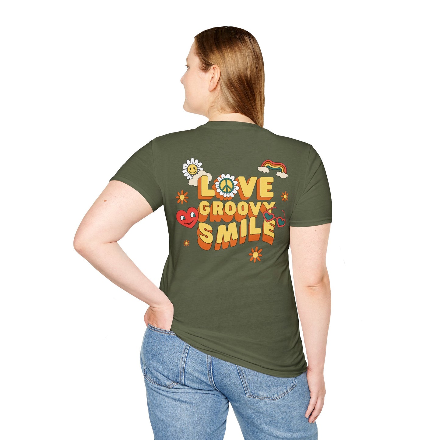 LOVE GROOVY SMILE T-SHIRT