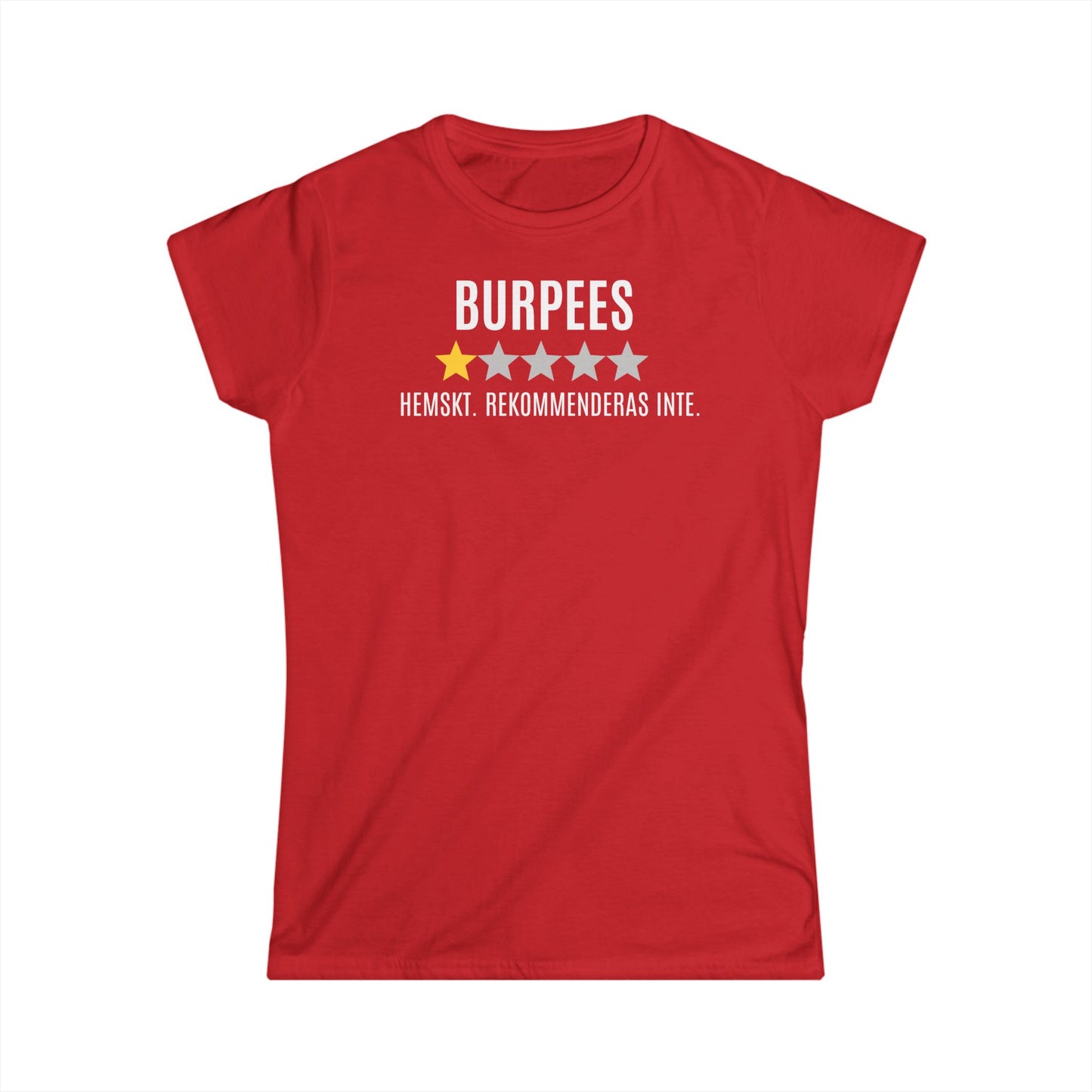 BURPEES HEMSKT REKOMMENDERAS INTE - DAMMODELL
