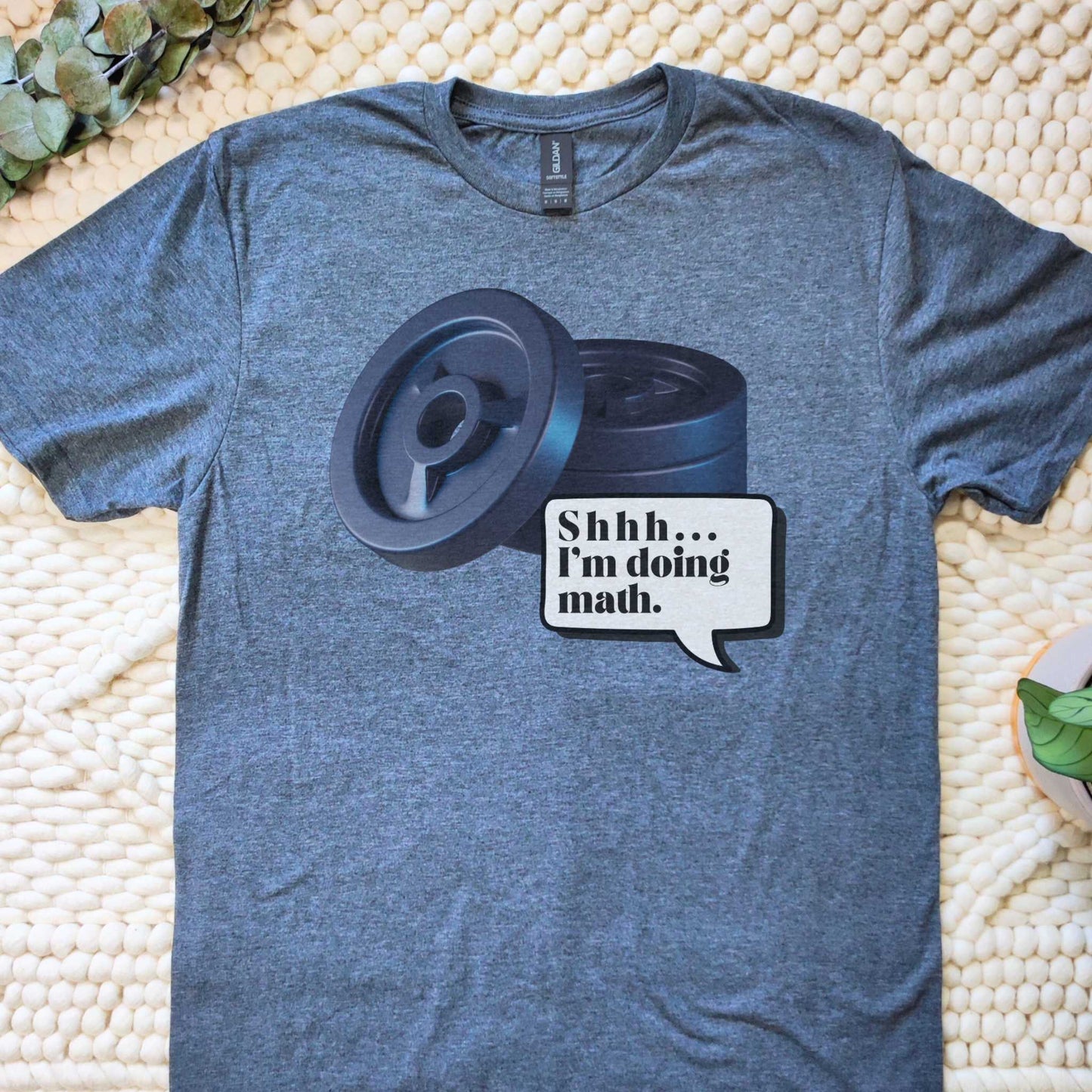 SHHH.... I'M DOING MATH T-SHIRT