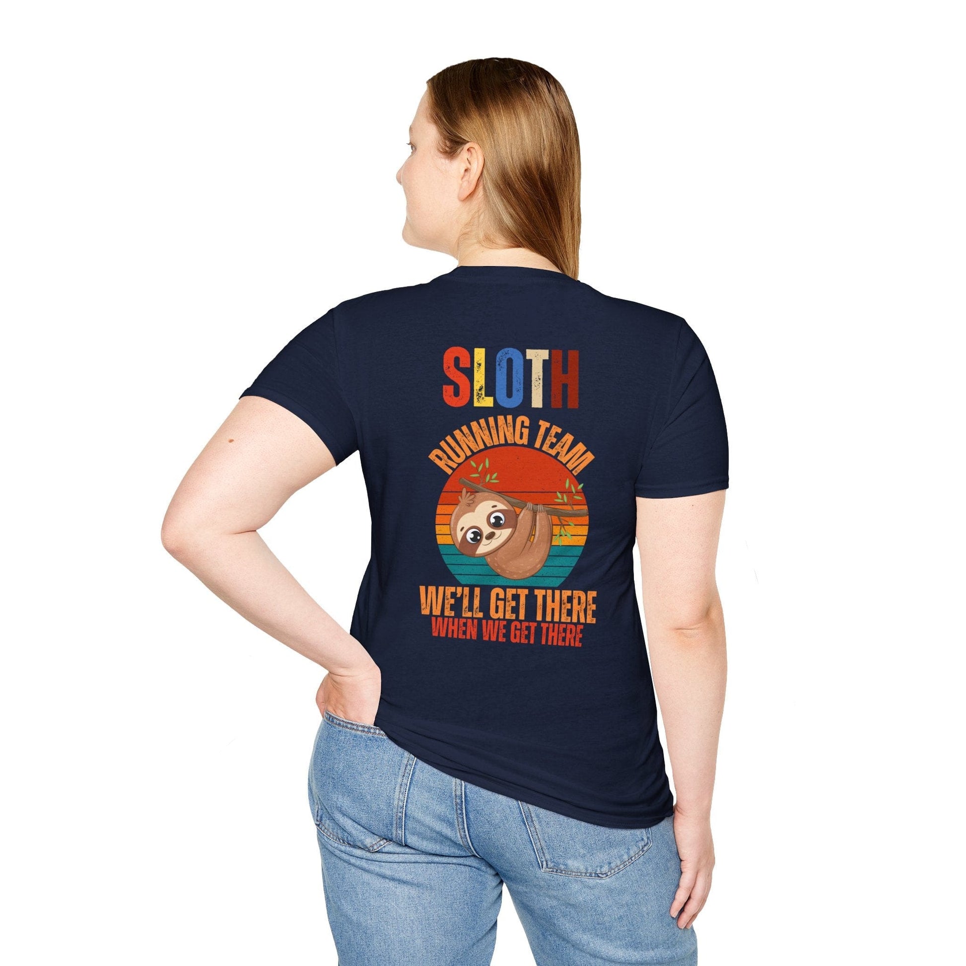 SLOTH RUNNING TEAM BACK T-SHIRT