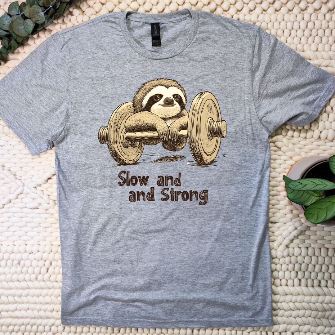 SLOW AND STRONG T-SHIRT
