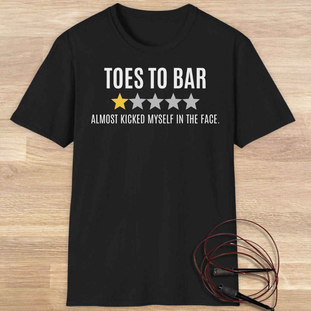 TOES TO BAR REVIEW T-SHIRT