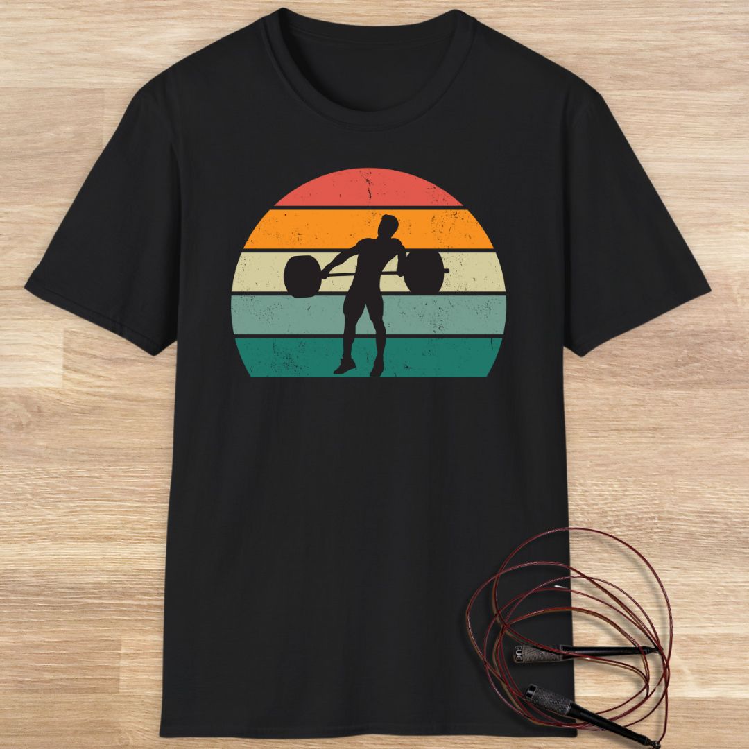 SUNSET LIFTER MAN T-SHIRT