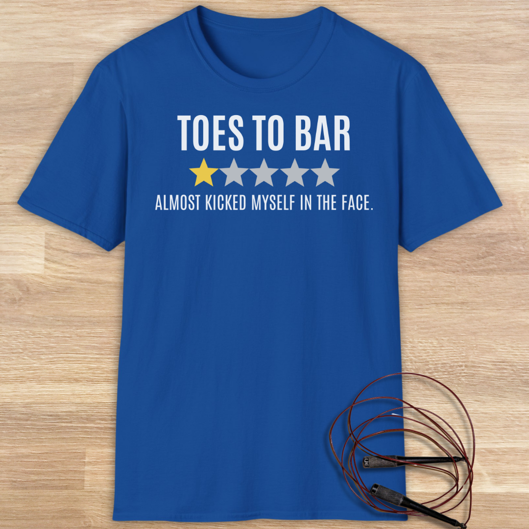 TOES TO BAR REVIEW T-SHIRT