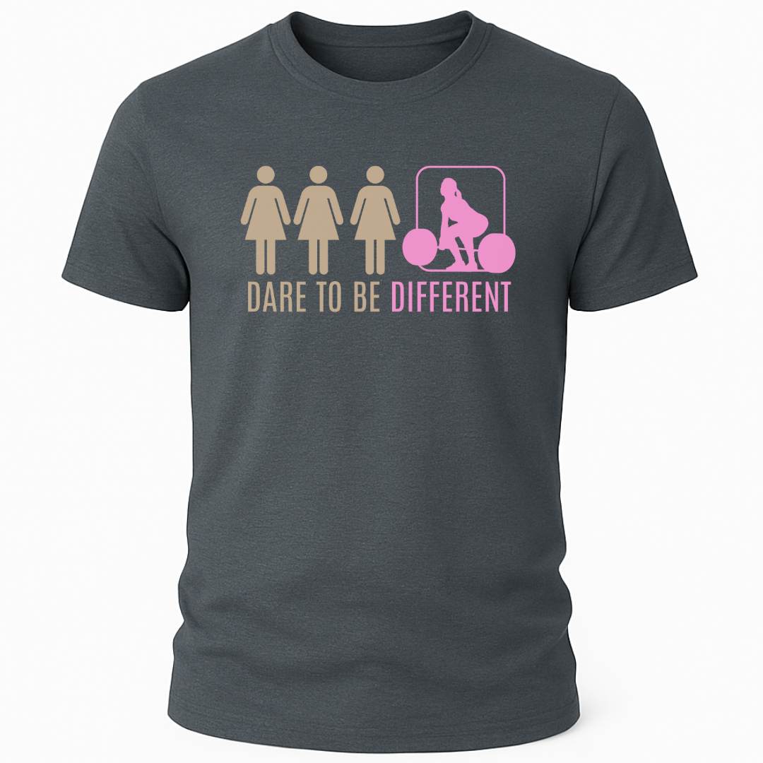 BE DIFFERENT DEADLIFT T-SHIRT