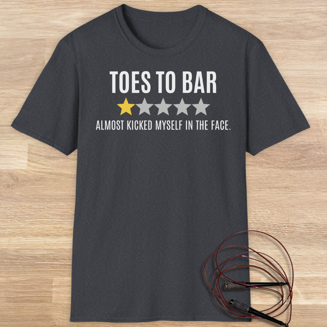 TOES TO BAR REVIEW T-SHIRT