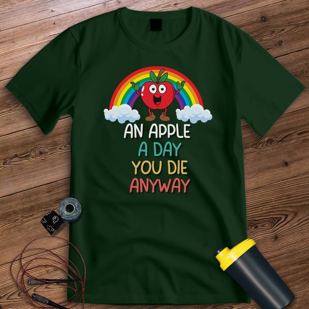 AN APPLE A DAY T-SHIRT