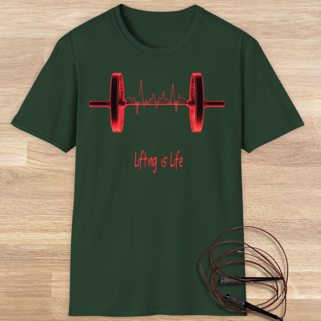 LIFTING IS LIFE T-SHIRT