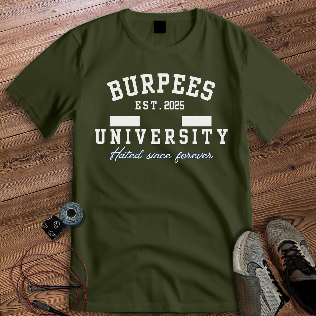 BURPEES UNIVERSITY T-SHIRT