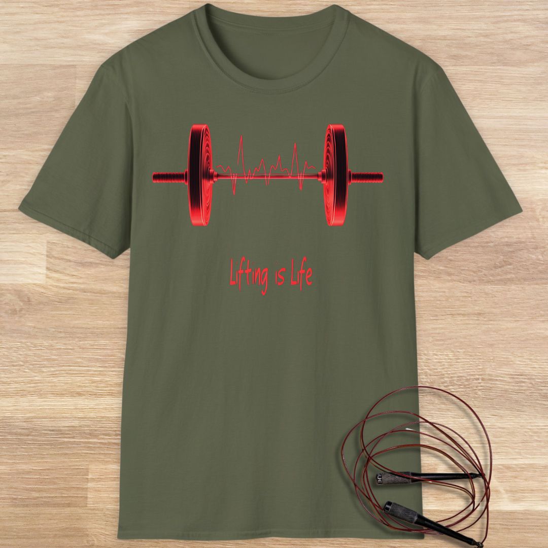LIFTING IS LIFE T-SHIRT