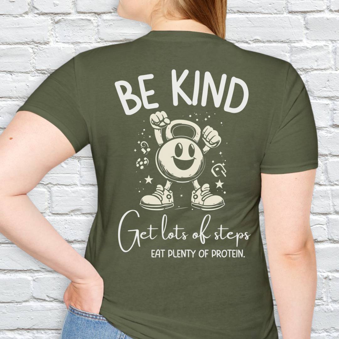 BE KIND EAT PROTEIN T-SHIRT
