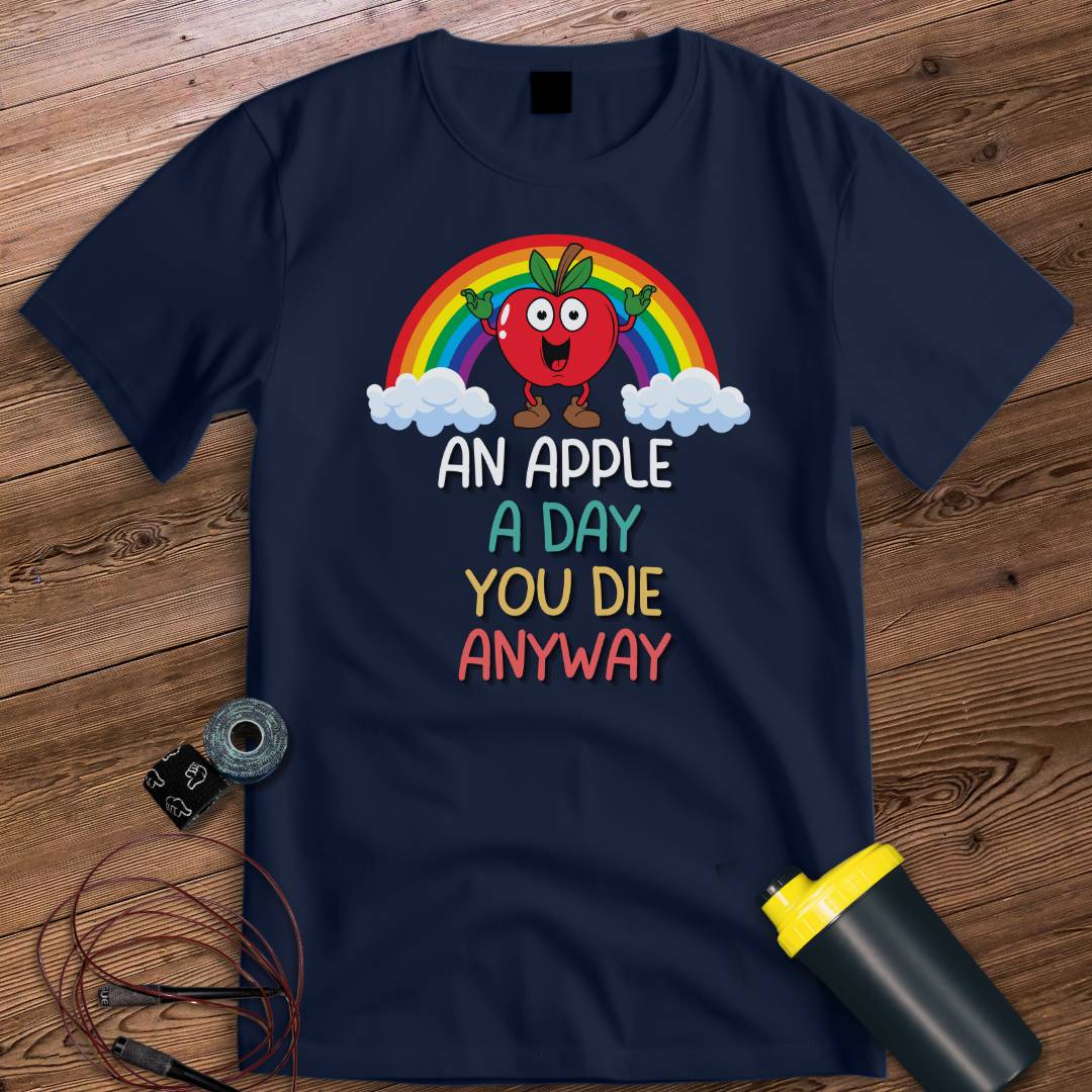 AN APPLE A DAY T-SHIRT