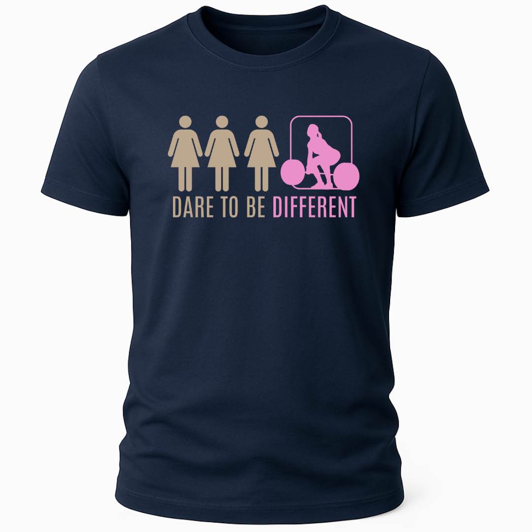 BE DIFFERENT DEADLIFT T-SHIRT