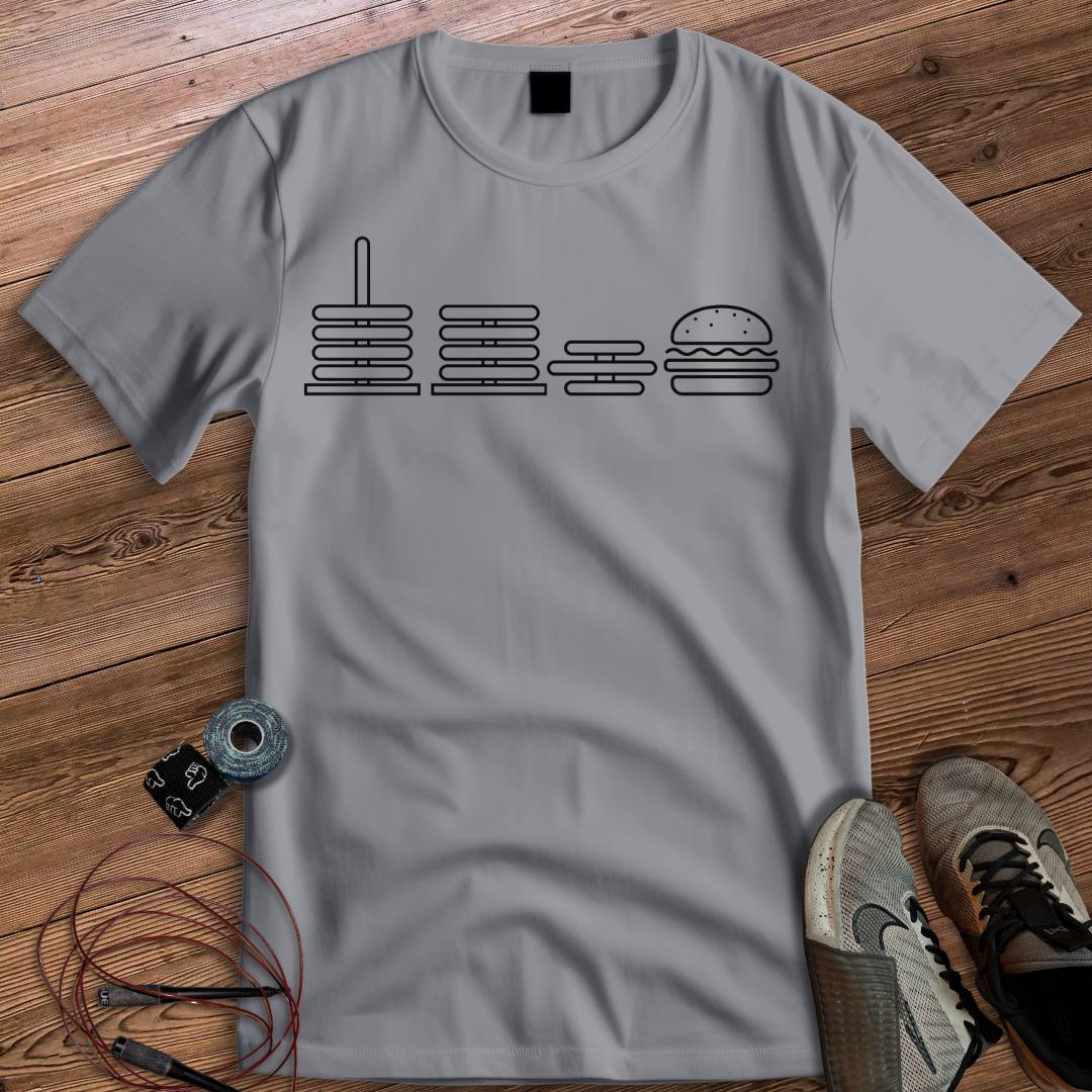 PLATES & BURGERS T-SHIRT