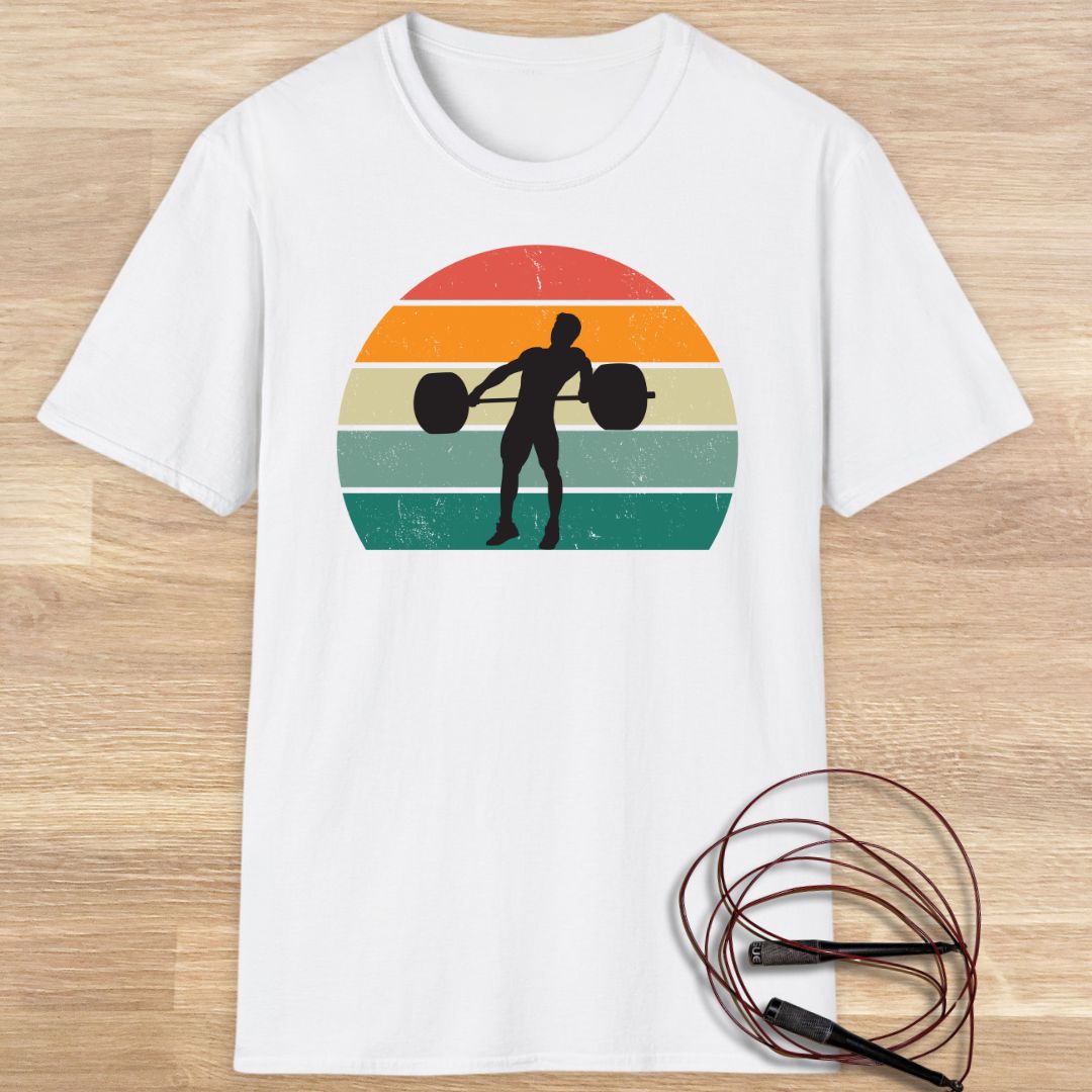 SUNSET LIFTER MAN T-SHIRT