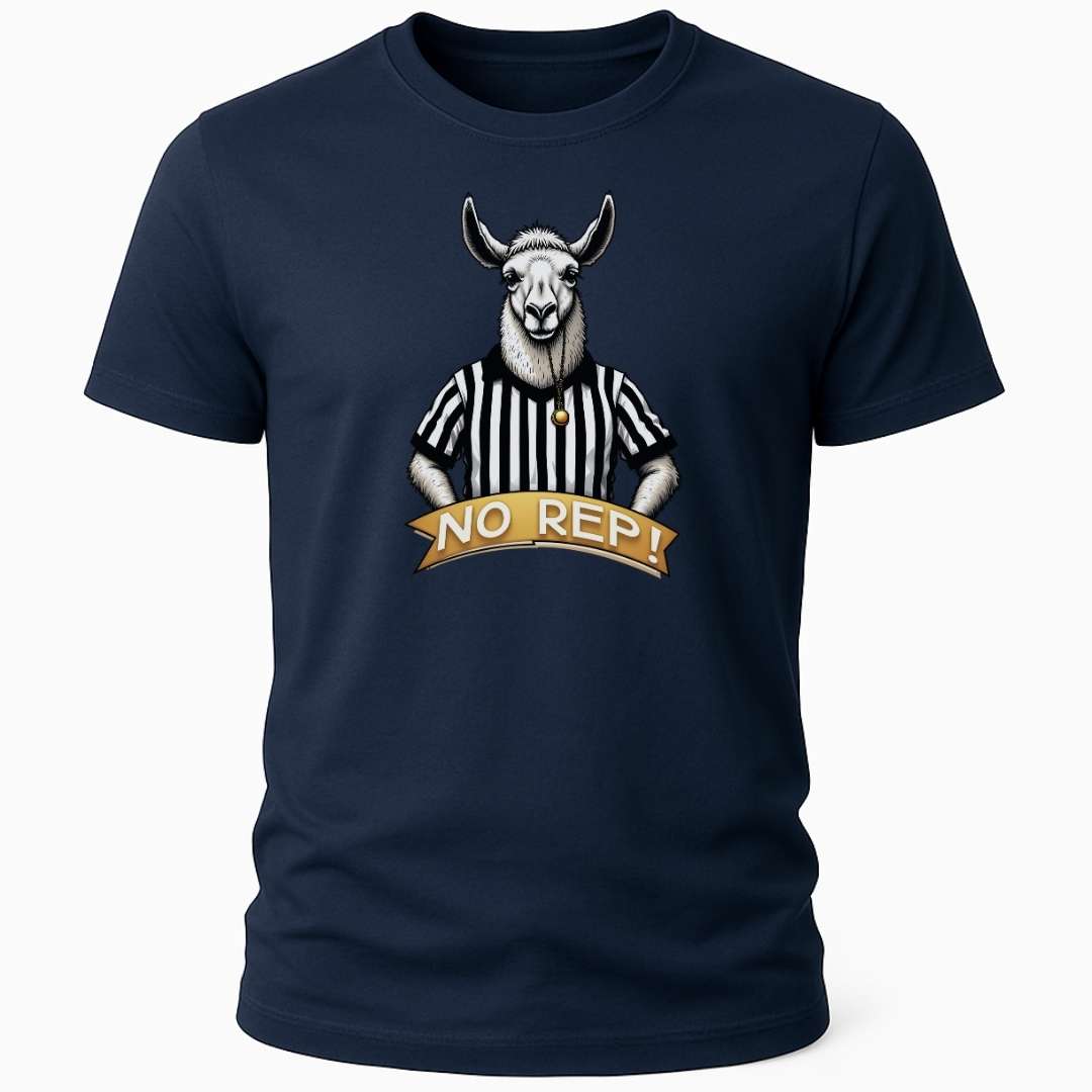 NO REP LLAMA T-SHIRT