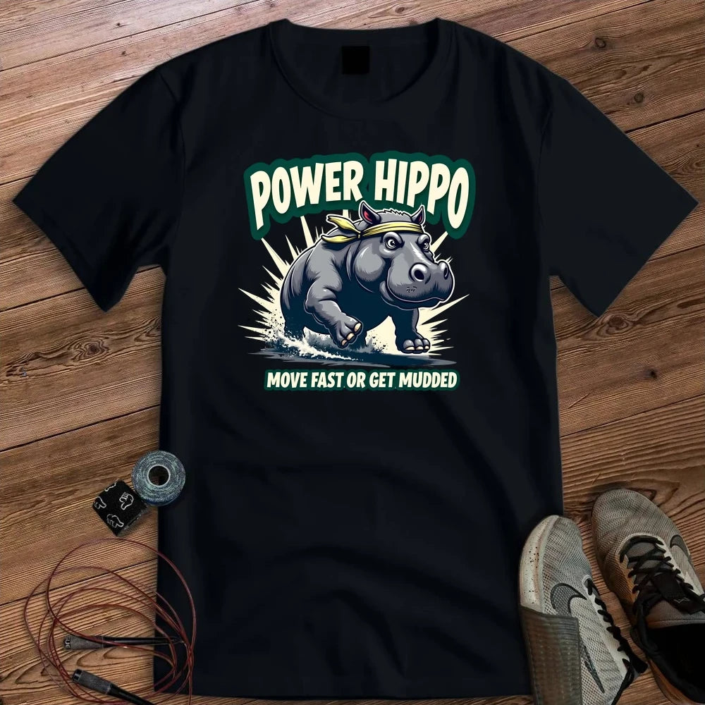 POWER HIPPO T-SHIRT