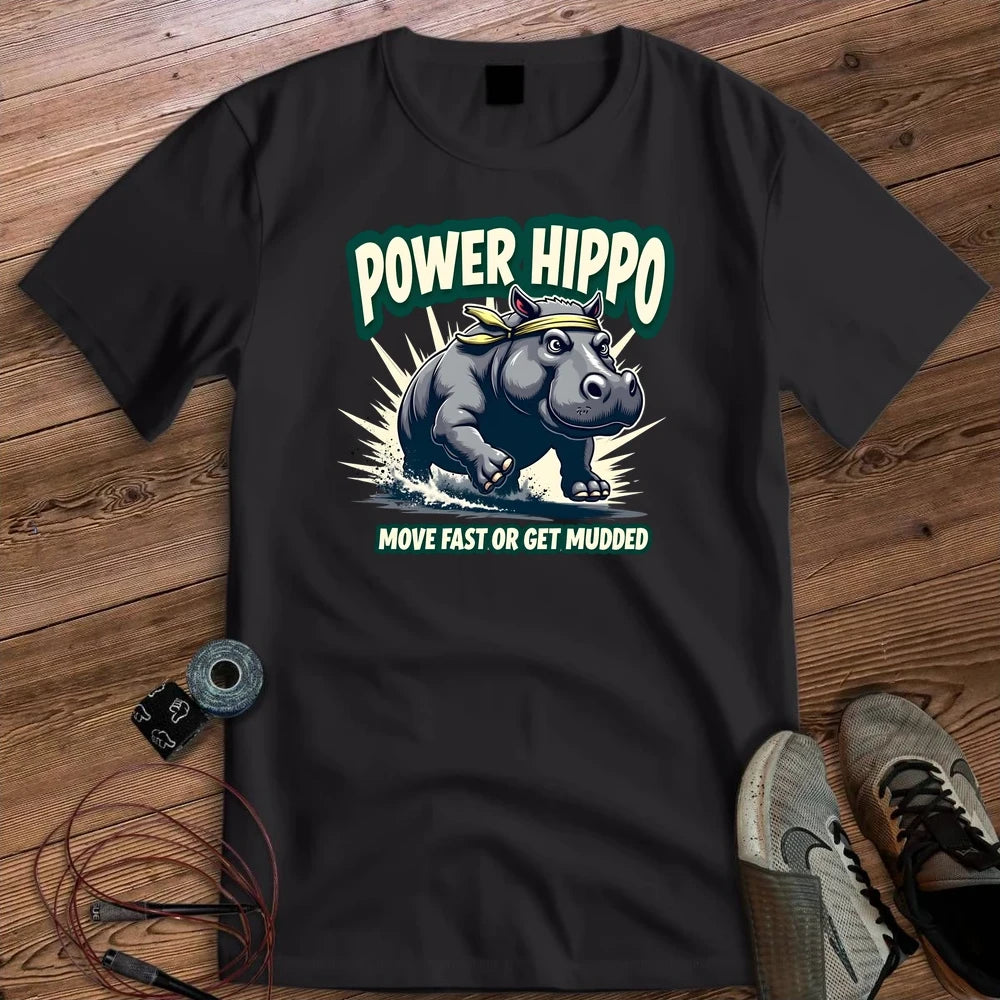 POWER HIPPO T-SHIRT
