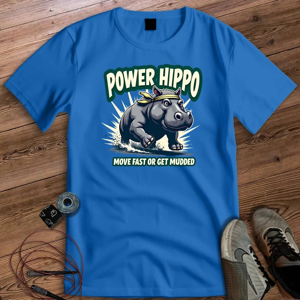 POWER HIPPO T-SHIRT