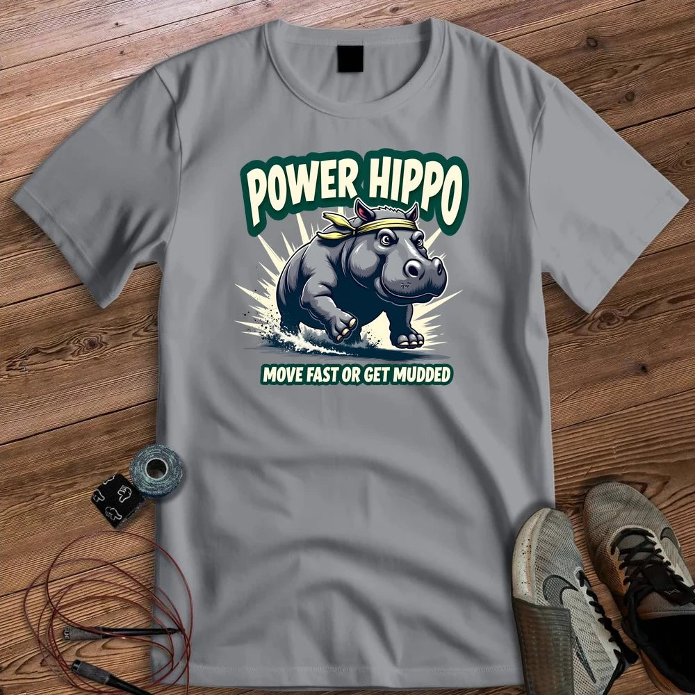 POWER HIPPO T-SHIRT