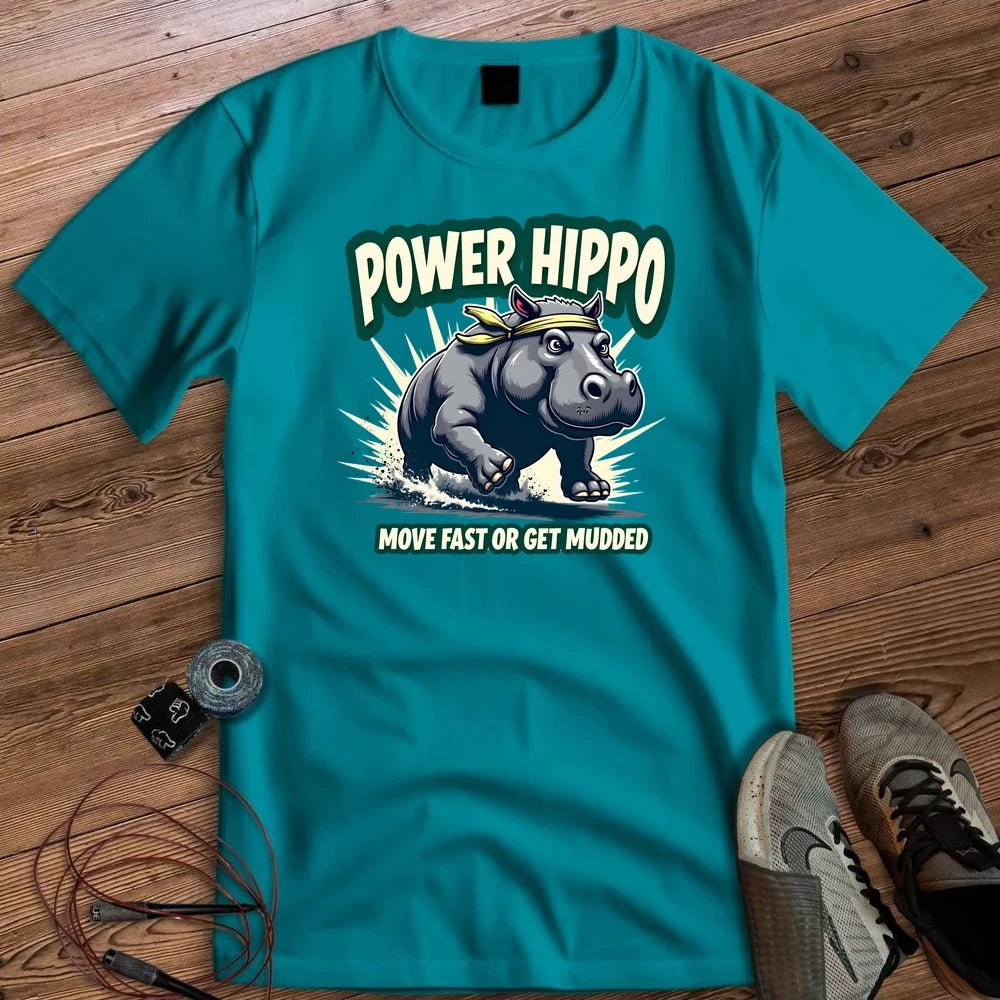 POWER HIPPO T-SHIRT