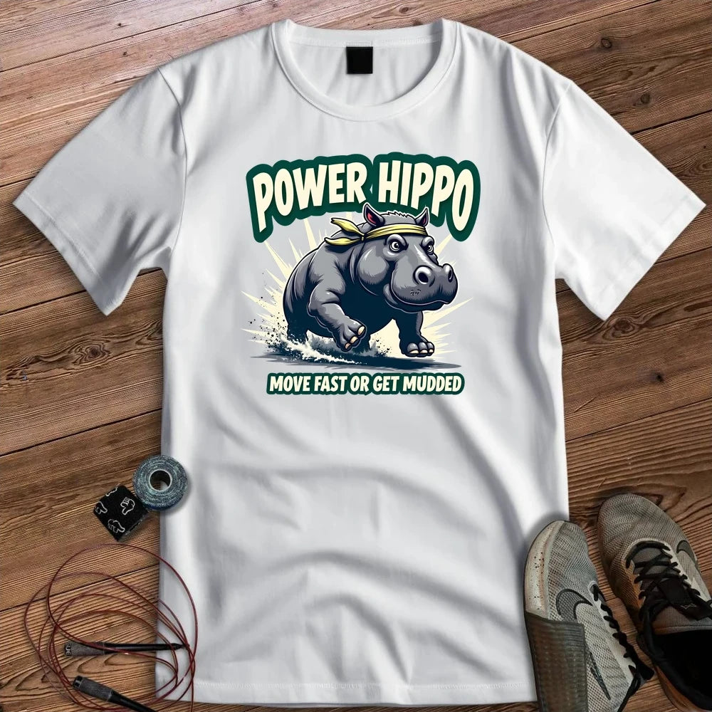 POWER HIPPO T-SHIRT