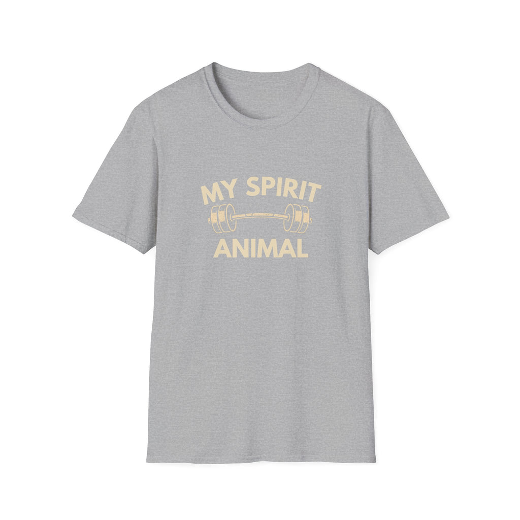 MY SPIRIT ANIMAL BARBELL T-SHIRT