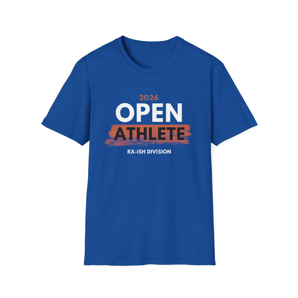 OPEN ATHLETE RX-ISH DIVISION RED T-SHIRT