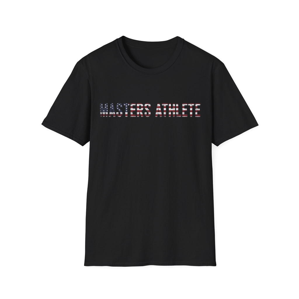 USA FLAG MASTERS ATHLETE T-SHIRT
