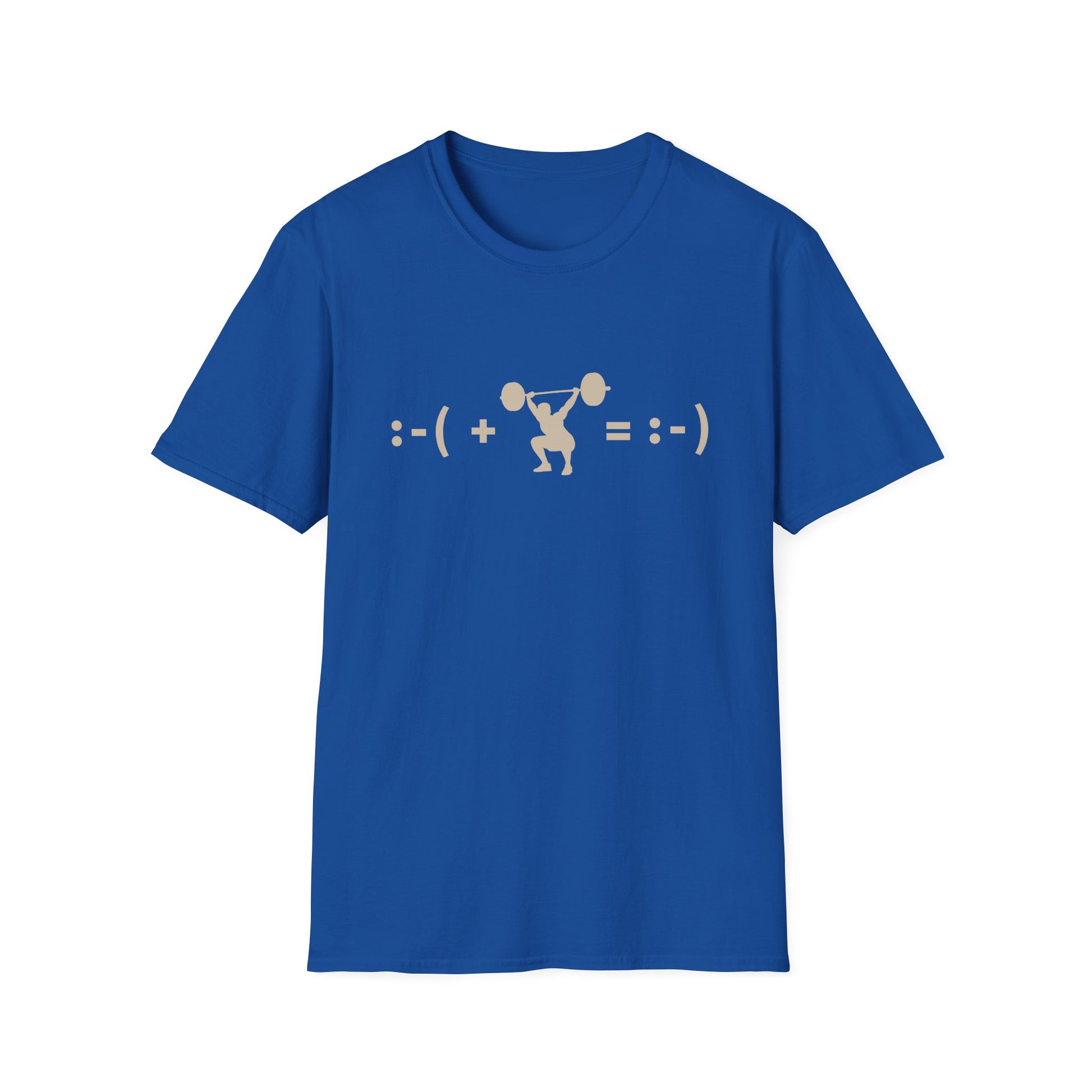 MAN LIFTING MATH T-SHIRT