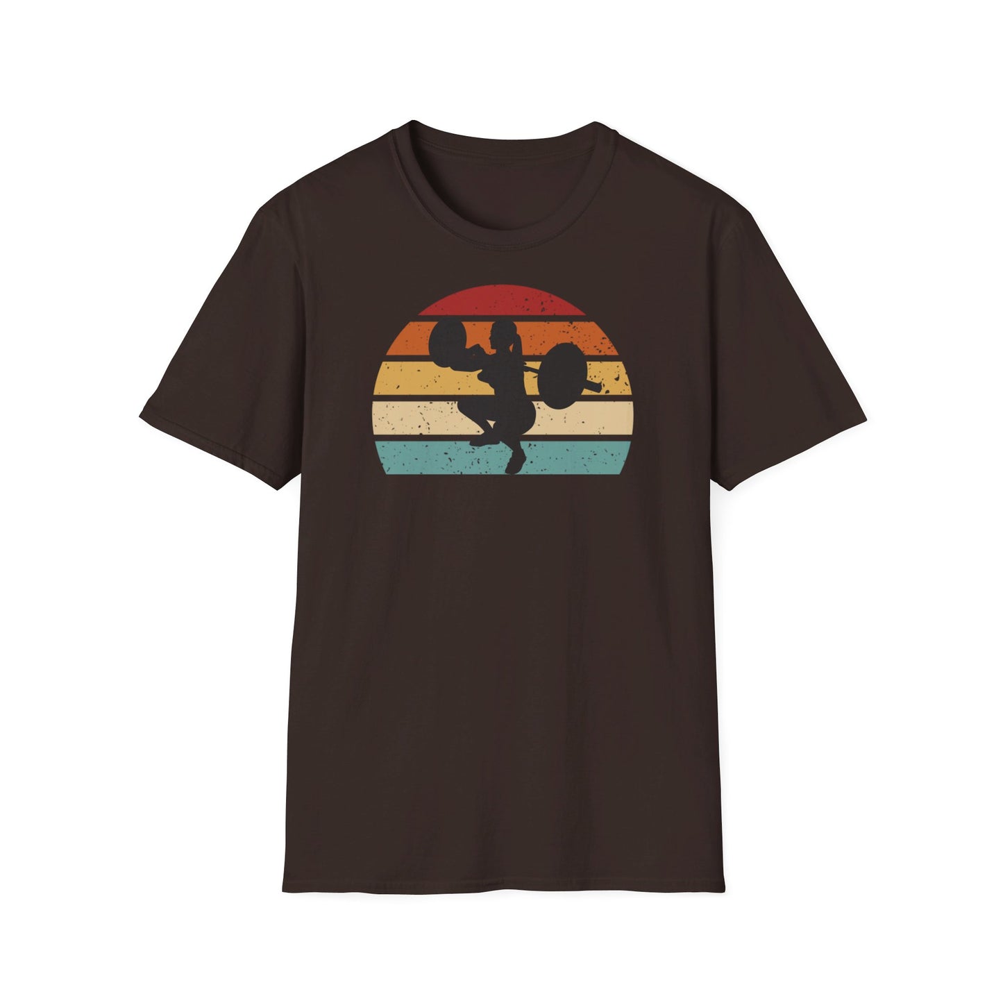 RETRO FRONT SQUAT KVINNA T-SHIRT
