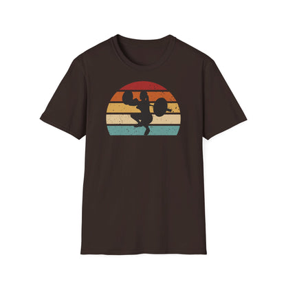 RETRO FRONT SQUAT KVINNA T-SHIRT