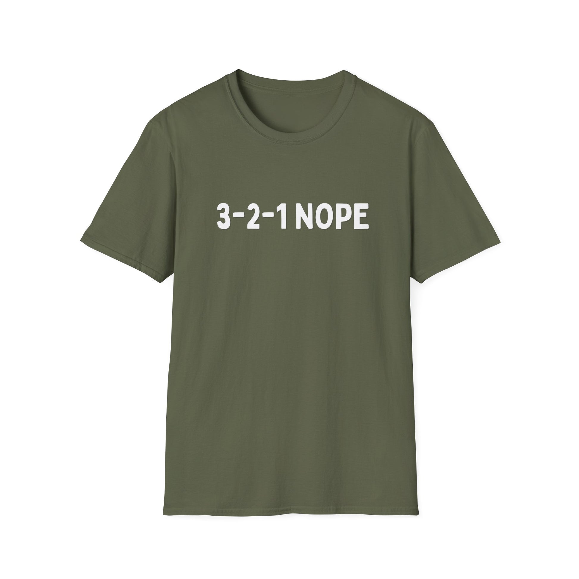 3-2-1 NOPE T-SHIRT