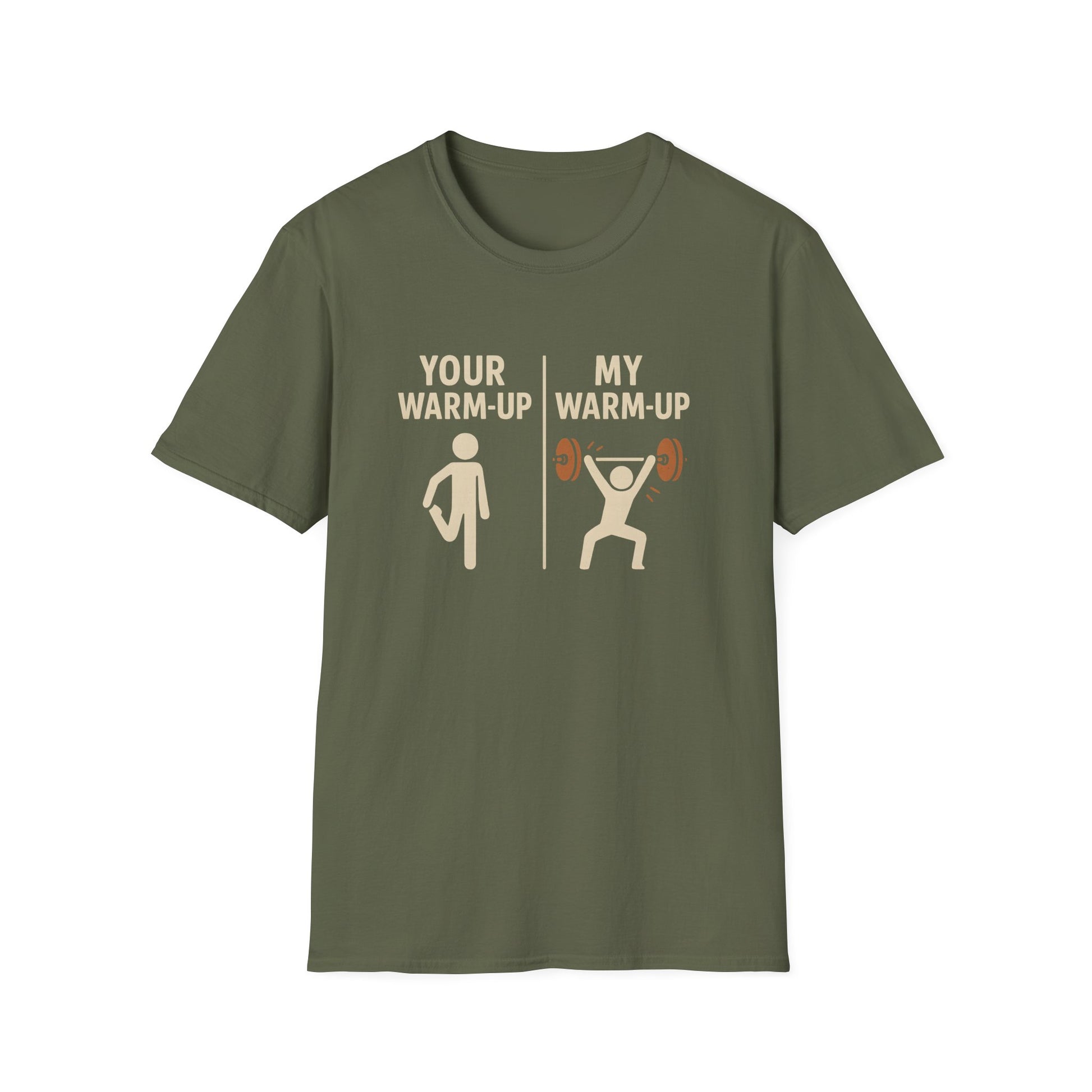 MY WARM-UP T-SHIRT