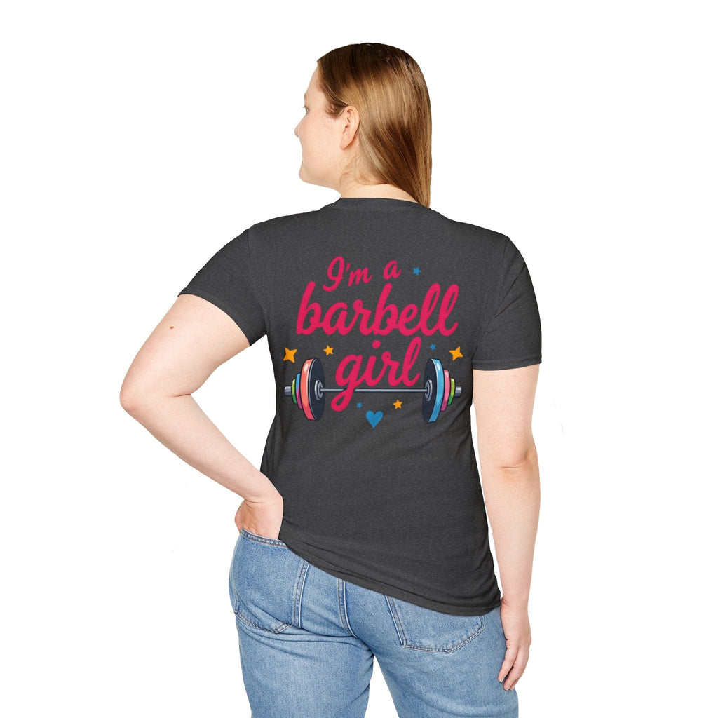 BARBELL GIRL BACK T-SHIRT