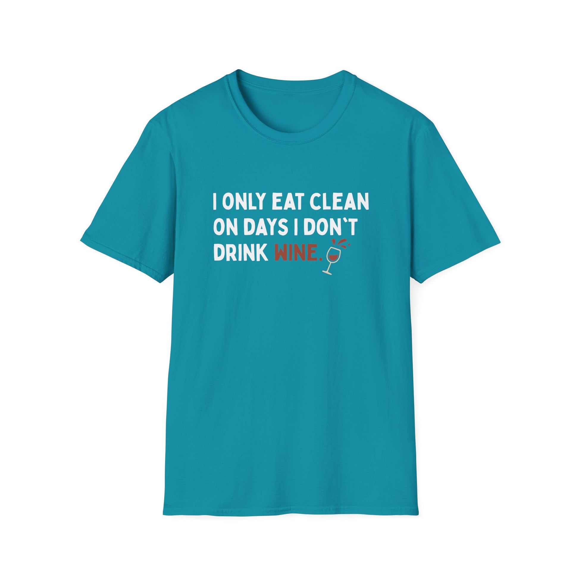 EAT CLEAN DRINK WINE T-SHIRT