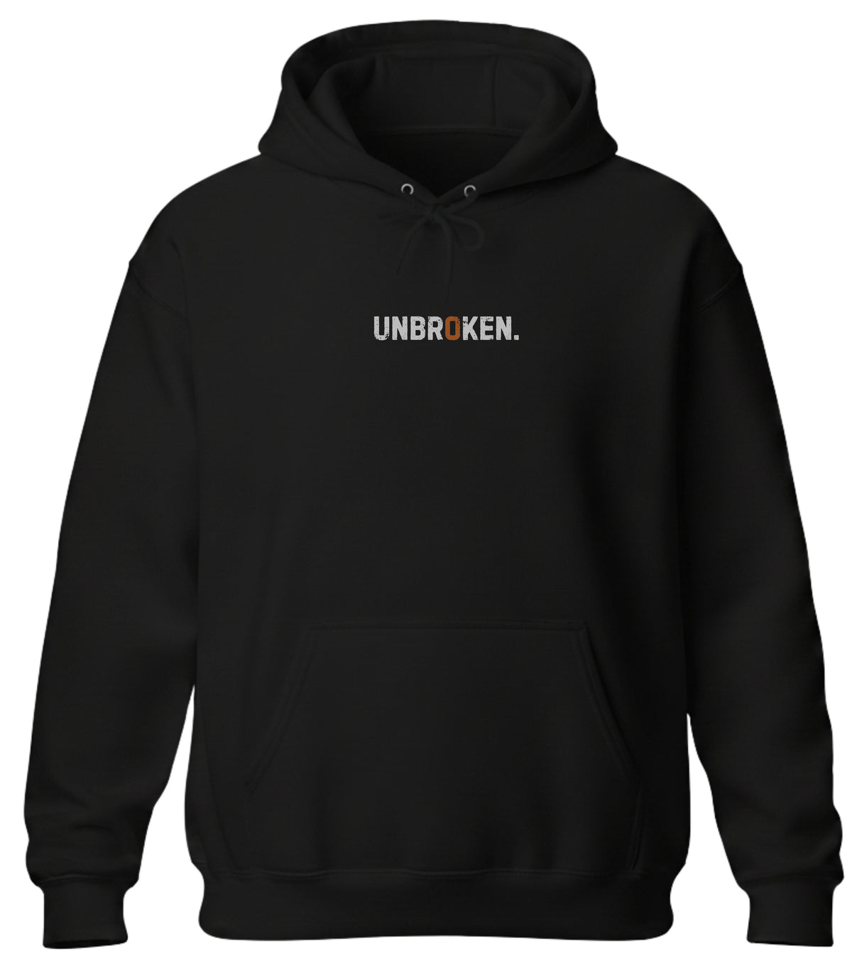 UNBROKEN LOGO CENTER HOODIE