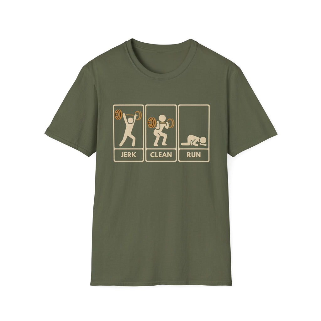 CLEAN JERK RUN T-SHIRT