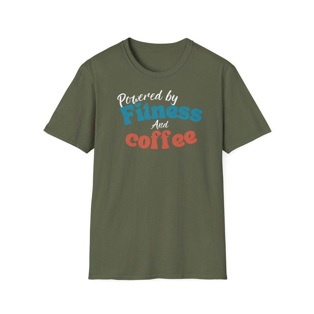 FITNESS AND COFFEE T-SHIRT