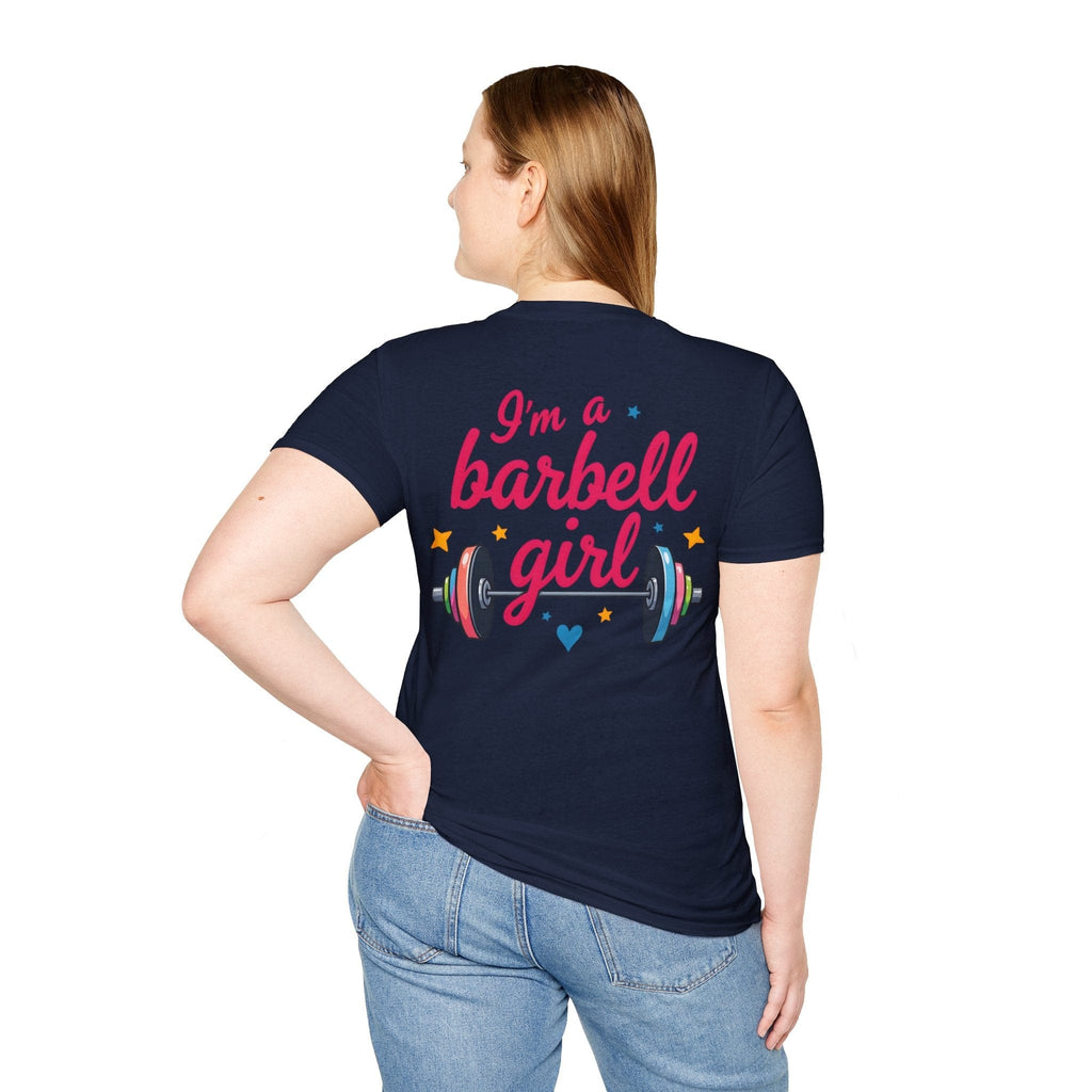 BARBELL GIRL BACK T-SHIRT