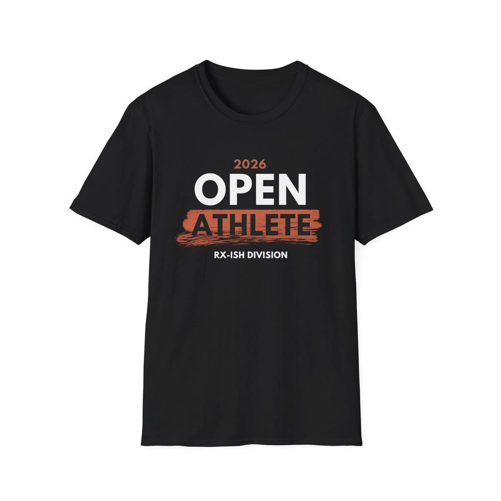 OPEN ATHLETE RX-ISH DIVISION RED T-SHIRT
