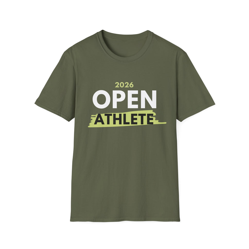 OPEN ATHLETE GREEN T-SHIRT