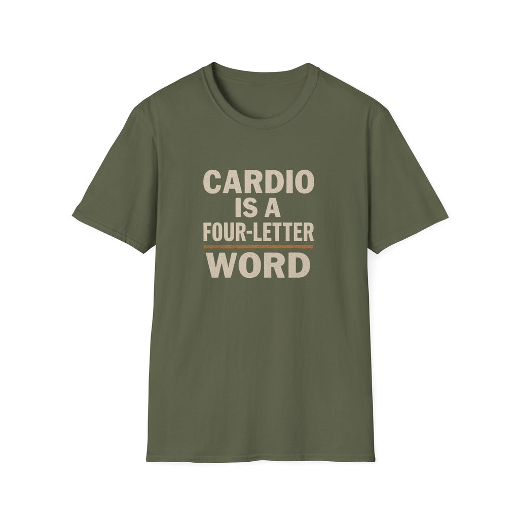 CARDIO FOUR-LETTER WORD T-SHIRT
