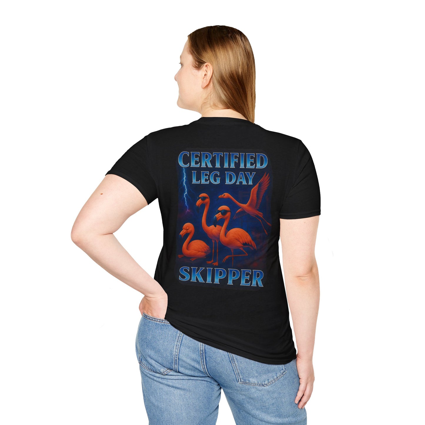 LEG DAY SKIPPER BACK T-SHIRT